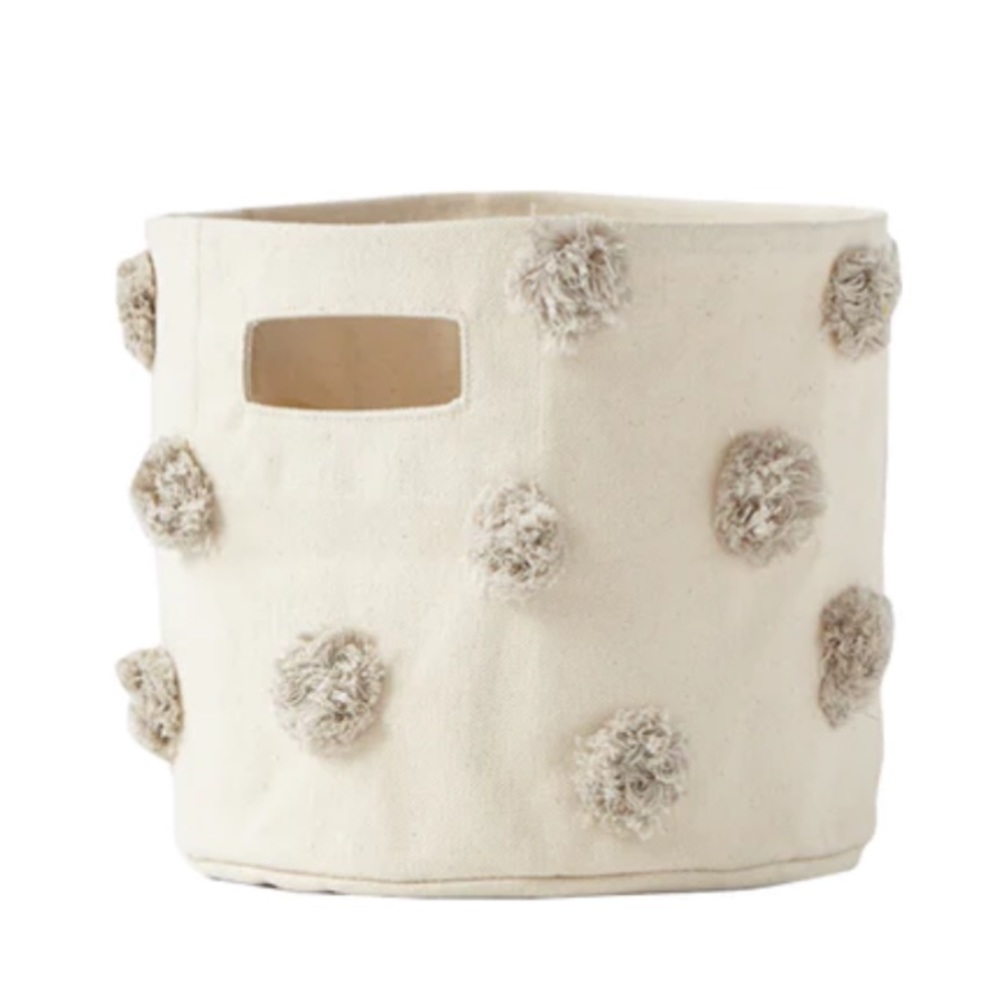 FRIDAY FLASH SALE! NWT PEHR Tidy Up Mini Pom Pom Basket